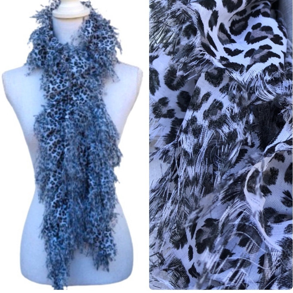 Charming Charlie leopard print scarf